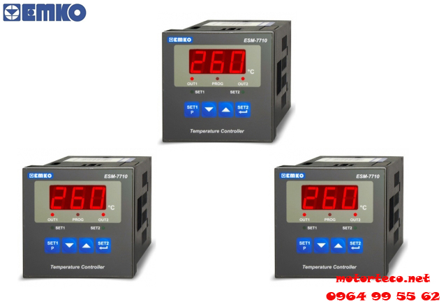 Bộ điều khiển nhiệt độ EMKO dòng ESM-7710